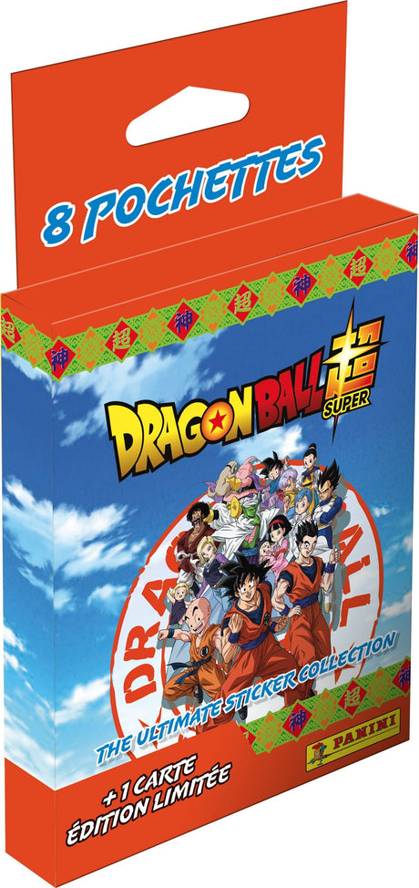 Blister - PANINI - DRAGON BALL SUPER - The ultimate collection - 8 pochettes - 40 stickers