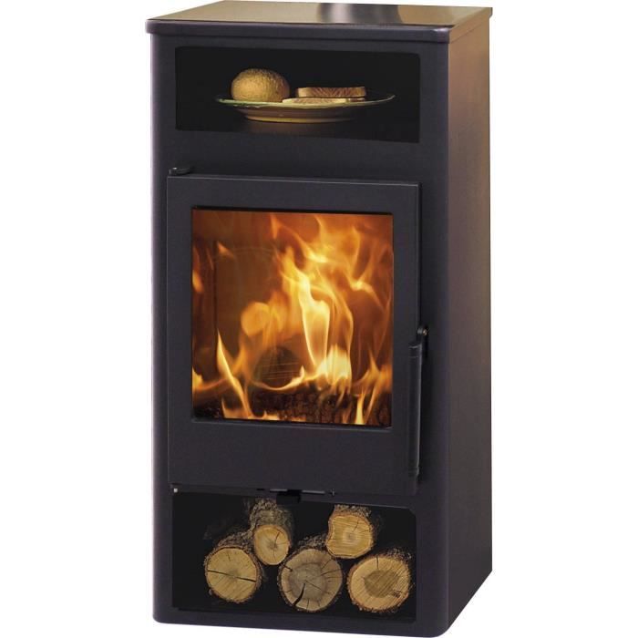 Poele a bois - PANADERO - Swan Ecodesign - 5,9 kw - Bûches 40 cm