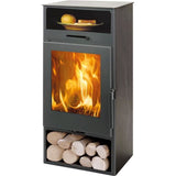 Poele a bois - PANADERO - Nijar Ecodesign - 6,3 kw - Bûches 40 cm