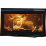 Foyer a bois - PANADERO - Hogar angle a droite Ecodesign - 5,9 kw - B˚ches 50 cm