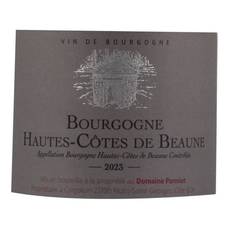 Domaine Pansiot 2023 Bourgogne Hautes-Côtes de Beaune - Vin blanc de Bourgogne