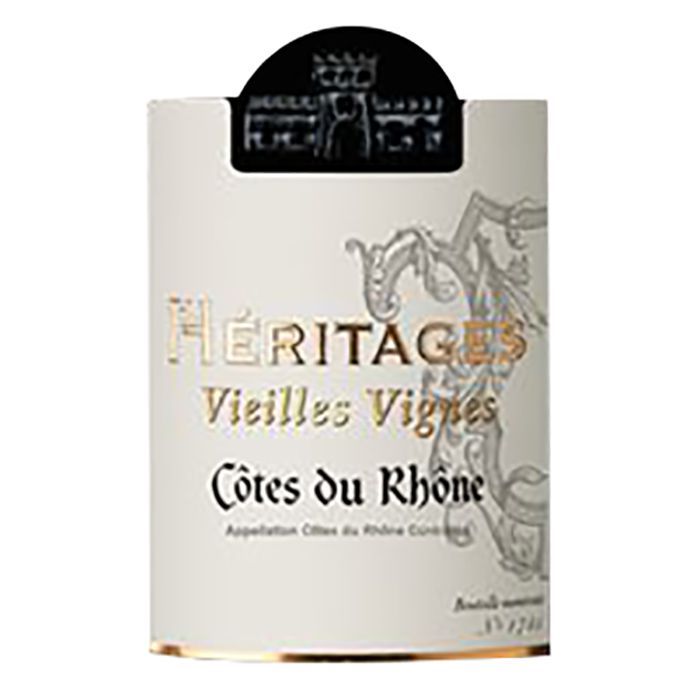 Héritages Vieilles vignes 2025 Côtes du Rhône - Vin rouge de la Vallée du Rhône