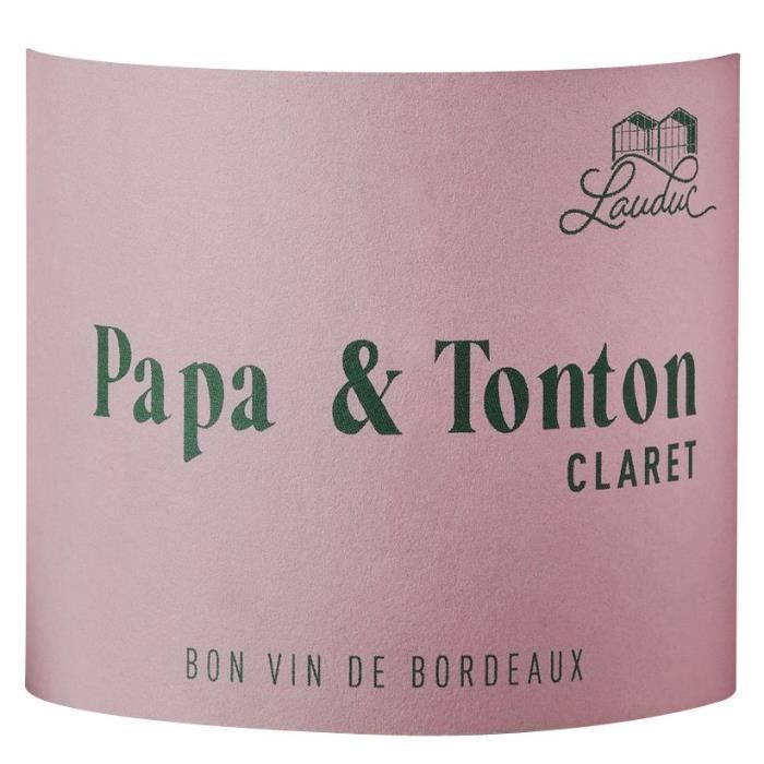 Papa & Tonton Claret 2024 Bordeaux - Vin rouge de Bordeaux