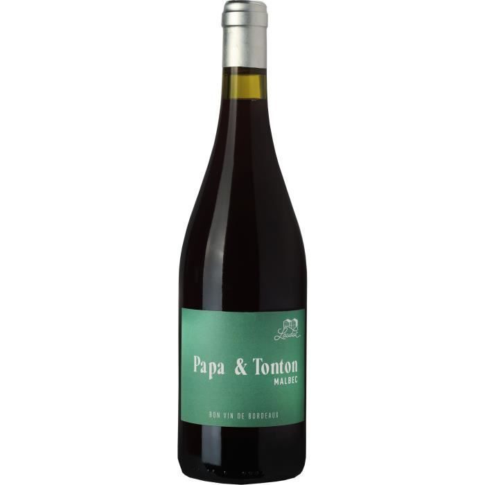 Papa & Tonton Malbec 2023 Bordeaux - Vin rouge de Bordeaux