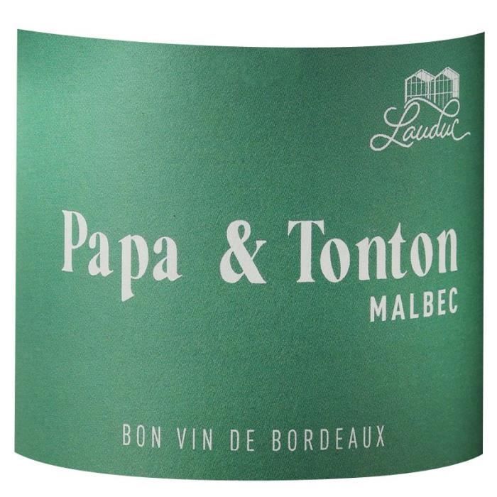 Papa & Tonton Malbec 2023 Bordeaux - Vin rouge de Bordeaux