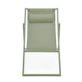 Chilienne PAROS - Structure en acier - L 63 x P 104 x H 97 cm - Vert kaki