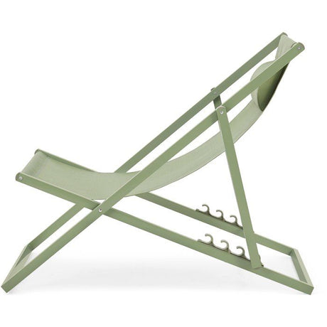 Chilienne PAROS - Structure en acier - L 63 x P 104 x H 97 cm - Vert kaki
