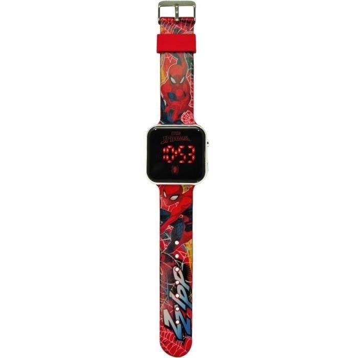 Montre LED - KIDS LICENSING - SPD4800 - Affichage heure et date - Changement de fond d'écran - Couleur bleue
