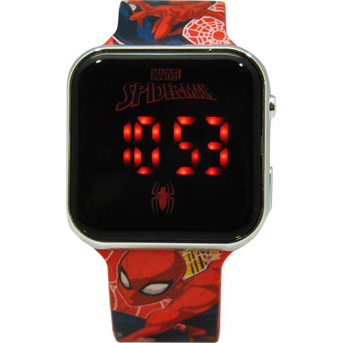 Montre LED - KIDS LICENSING - SPD4800 - Affichage heure et date - Changement de fond d'écran - Couleur bleue