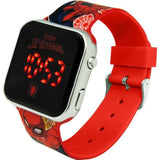 Montre LED - KIDS LICENSING - SPD4800 - Affichage heure et date - Changement de fond d'écran - Couleur bleue