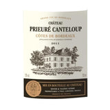 Château Prieuré Canteloup 2011 Côtes de Bordeaux - Vin rouge de Bordeaux