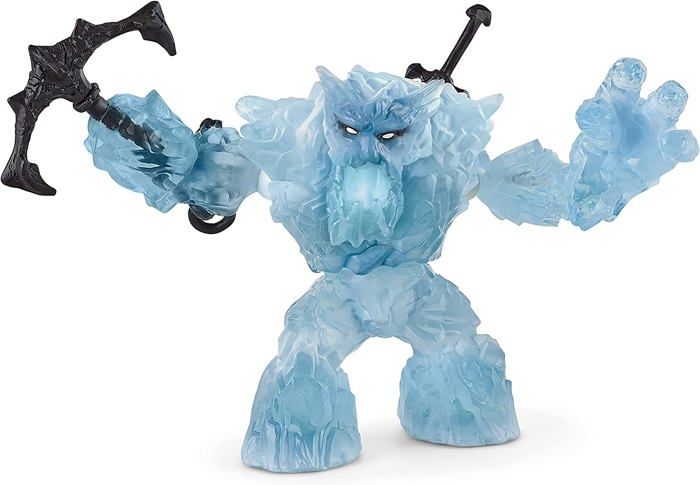 Géant des neiges, Monstre avec Arme, Figurine d'Action schlecih Tres Durable, des 7 ans, schleich 70146 Eldrador