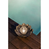 Nénuphar solaire - GALIX - 25 cm - 7 Lumens - 8 heures d'éclairage - Interrupteur on/off