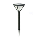 Lanterne solaire inox verre perlé 25 lumens blanc chaud - GALIX