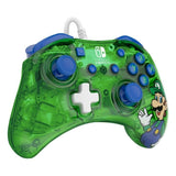 Manette de jeu - Nintendo Switch - Luigi Rock Candy - Filaire - PDP - Vert