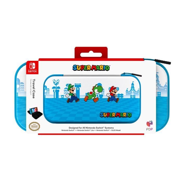 Sacoche de transport - PDP - Mario Escape - Nintendo Switch - Bleu