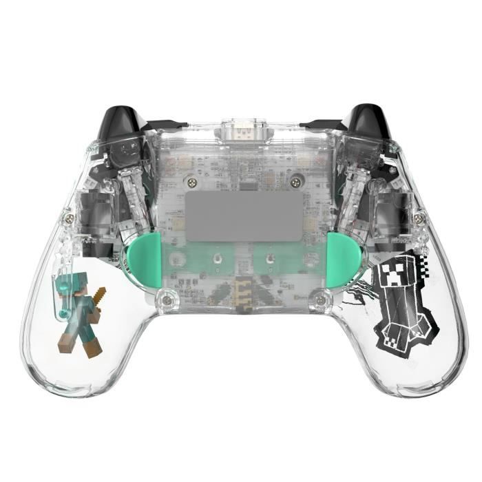 Manette de jeu - Xbox Series X|S, Xbox One et PC - Minecraft  : Diamond - Sans fil - PDP - Transparent