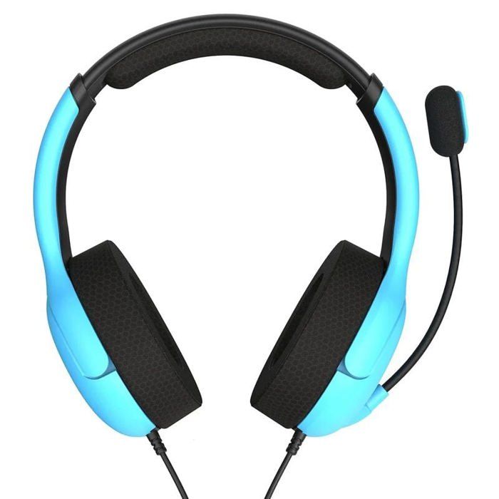 Casque Filaire - Airlite - Neptune Blue - Compatible PS4/PS5 - Microphone Boom - Arceau Circum-aural