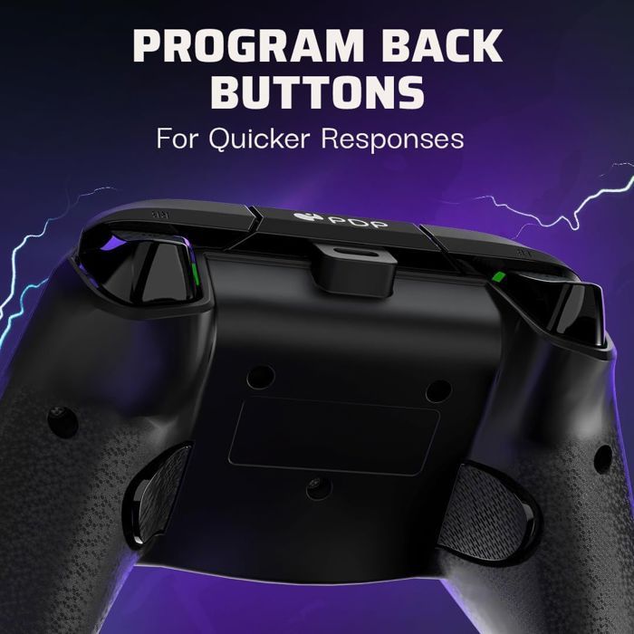 Manette de jeu - Xbox - Rematch Glow Advanced - Filaire - Jolt Green - PDP