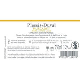 Plessis-Duval Muscadet Sevre et Maine sur Lie - Vin blanc de Loire 2023