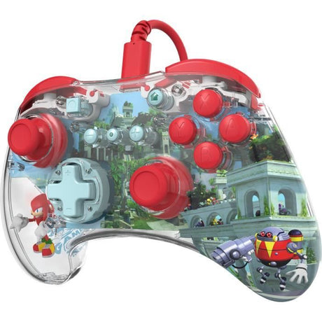 Manette filaire pour Nintendo Switch™ - PDP - Realmz Knuckles - Éclairage LED