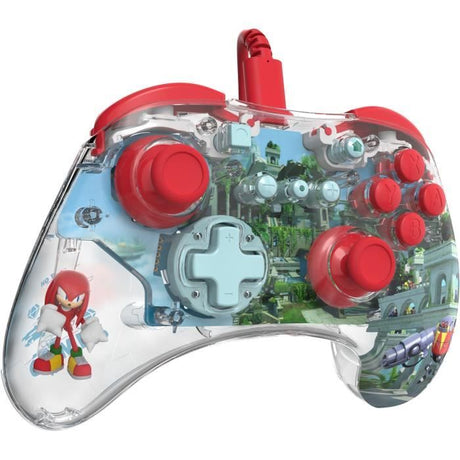 Manette filaire pour Nintendo Switch™ - PDP - Realmz Knuckles - Éclairage LED