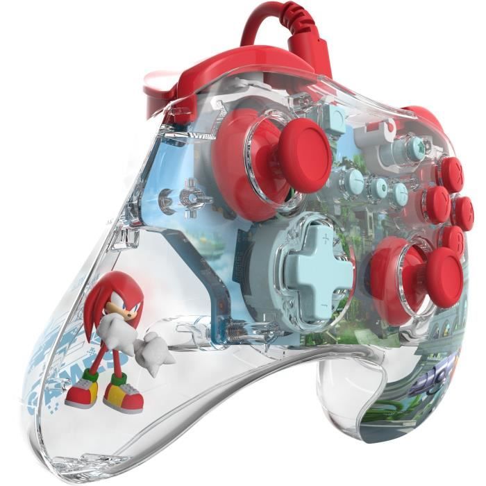 Manette filaire pour Nintendo Switch™ - PDP - Realmz Knuckles - Éclairage LED