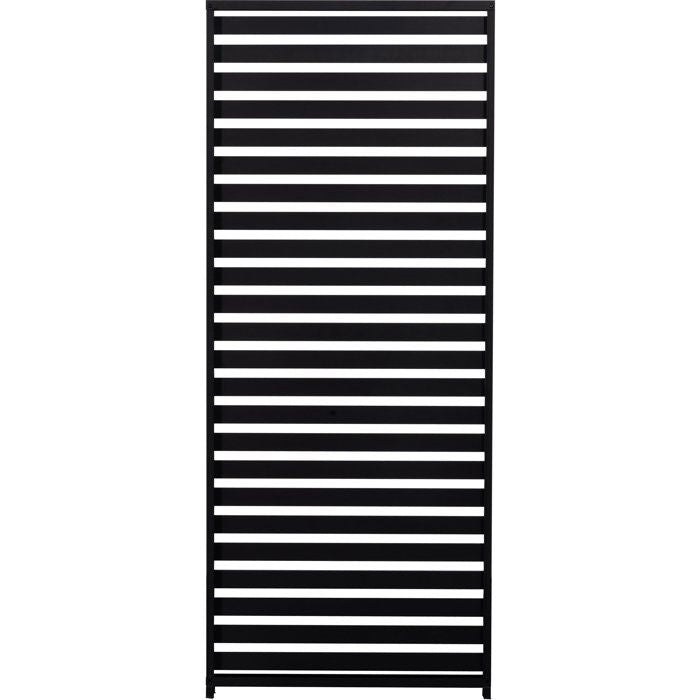 Persienne pour pergola - Aluminium - Gris - 229 x 93 cm