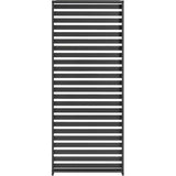 Persienne aluminium pour pergola - GAYA - Compatible PERGOLAGAYA - Gris - 229 x 93 cm