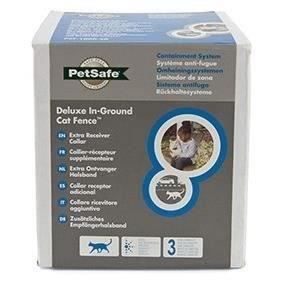 PetSafe - Collier supplémentaire pour clôture anti-fugu chat, 4 niveaux de stimulation, léger, réglable et anti-étranglement, a Pile