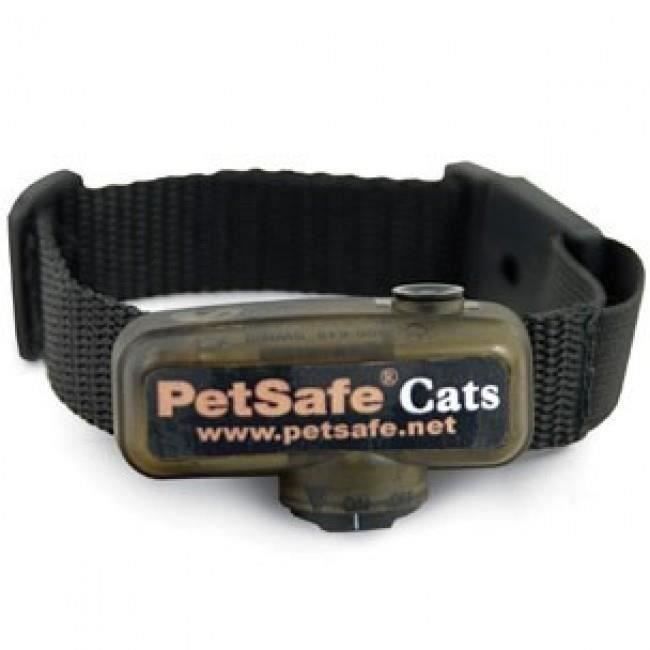 PetSafe - Collier supplémentaire pour clôture anti-fugu chat, 4 niveaux de stimulation, léger, réglable et anti-étranglement, a Pile