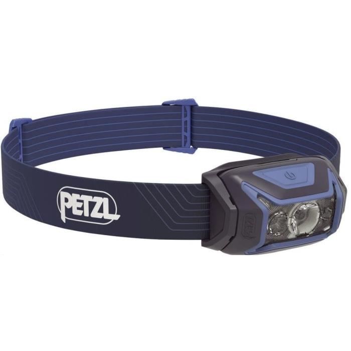 Lampe frontale - PETZL - ACTIK - 450 lumens - 3 piles AAA/LR03 incluses - Bleu