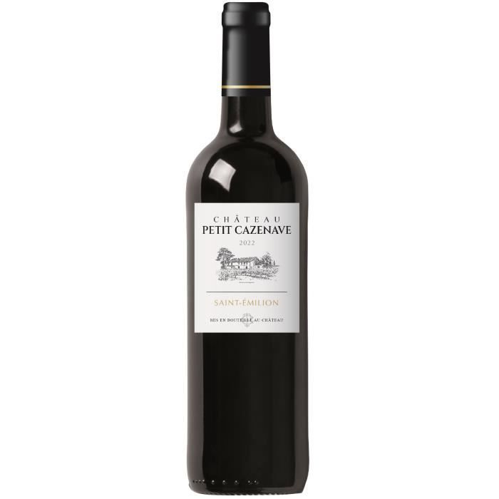 Château Petit Cazenave 2022 Saint-Emilion - Vin rouge de Bordeaux