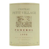 Magnum Château Petit Village 1998 Pomerol - Vin rouge de Bordeaux