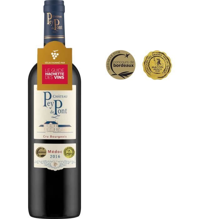 Château Pey de Pont 2016 Médoc Cru Bourgeois - Vin rouge de Bordeaux