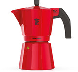 Cafetiere italienne - PEZZETTI - ITALEXPRESS - Aluminium - 3 tasses - Rouge