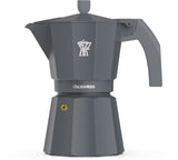 Cafetiere italienne - PEZZETTI - ITALEXPRESS - Aluminium - 6 tasses - Bleu