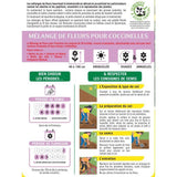 Mélange de fleurs pour coccinelles - BHS - 230 g - 15 variétés annuelles et 7 vivaces