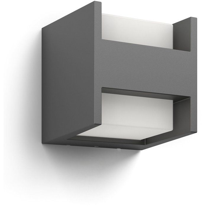 Applique murale - PHILIPS - Arbour - Éclairage extérieur - Lumiere blanche chaude - Étroit - IP44