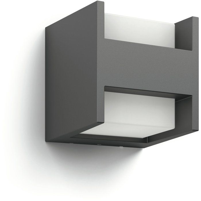 Applique murale - PHILIPS - Arbour - Éclairage extérieur - Lumiere blanche chaude - Étroit - IP44