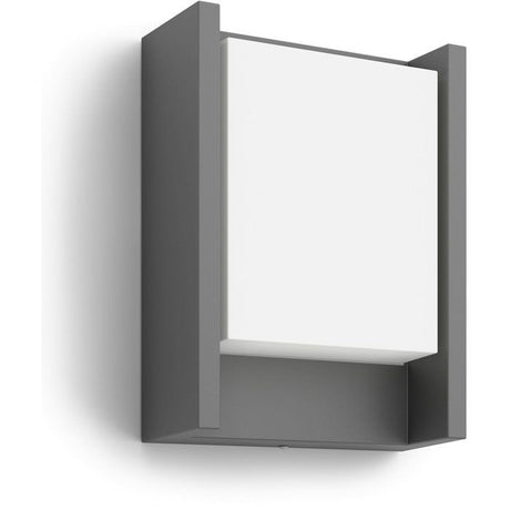 Applique murale - PHILIPS - Arbour - 4000K - Anthracite - 1x6 W - IP44
