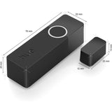 Capteur de contact - Philips Hue - Secure - Pour porte ou fenetre - Installation facile - Contrôle depuis l'application Hue - Noir