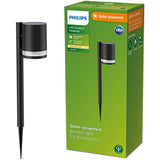 Borne lumineuse sur poteau - PHILIPS - Fyce - Noir