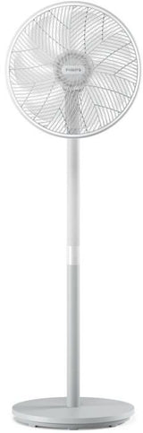 Ventilateur sur Pied - PHILIPS - CX2550/00 - Hauteur réglable 82-125 cm - Ultra silencieux - Blanc