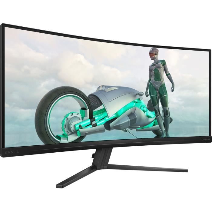 Ecran PC Gamer Incurvé - Philips - 34 - WQHD - 180Hz - Dalle Fast VA - 1ms - 34M2C3500L/00