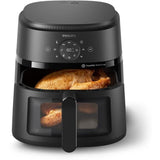 Friteuse sans huile - PHILIPS - NA230/00 - Airfryer Série 2000 6.2L - 13 modes de cuisson - fenetre de cuisson - 1500W - Noir