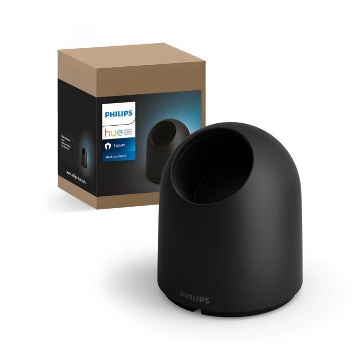 Support de table pour caméra intérieure - Philips Hue - Secure - Noir