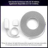 Ruban LED - PHILIPS - Hue W C Lightstrip Solo - 10m - Contrôle couleur - Économie d'énergie - Intérieur