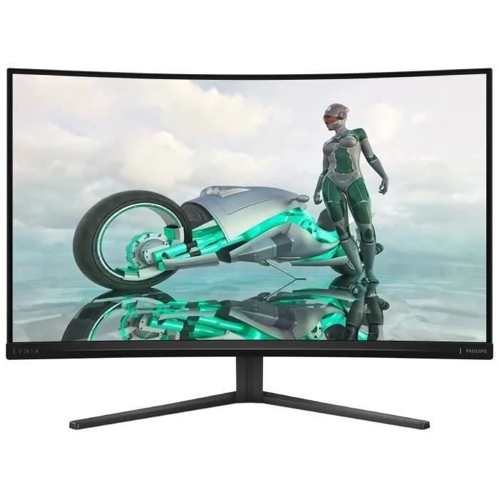 Ecran PC Gamer Incurvé - PHILIPS - 32 - QHD - 180Hz - Dalle Fast VA - 0,5ms - 32M2C3500L