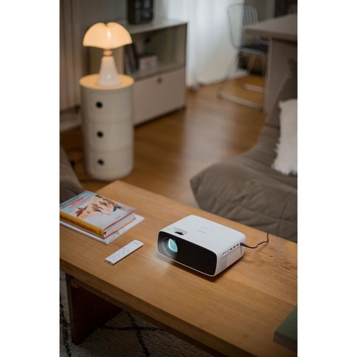 Vidéoprojecteur - PHILIPS - NEOPIX 200 - FHD 1080p - Jusqu'a 80 - Blanc